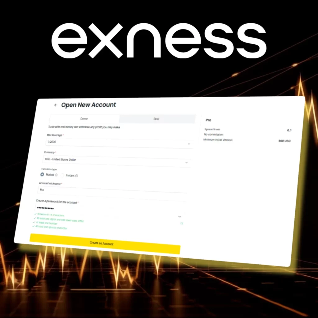 Exness ログイン