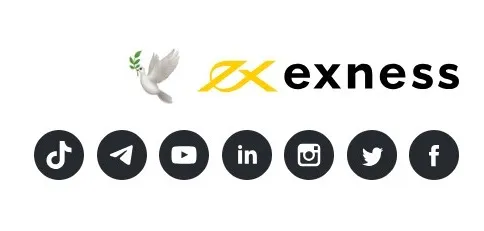 شبكات Exness الاجتماعية.