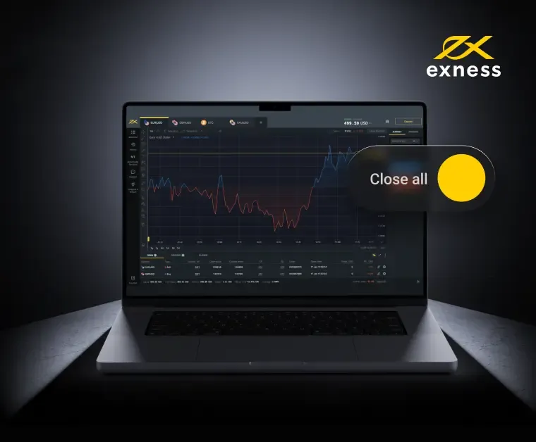 Exness پر جمع اور نکالنا